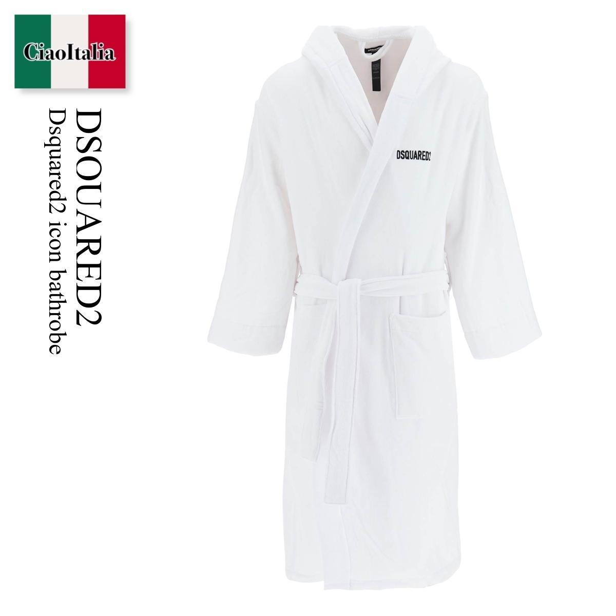 ǥ / Dsquared2 Icon Bathrobe / D7P404220 / D7P404220 110WB / D7P404220110WB / 롼०ѥ / סVIPס֤㤤ʪݡȡ