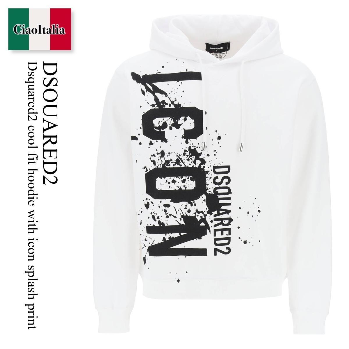 ǥ / Dsquared2 Cool Fit Hoodie With Icon Splash Print / S79GU0115 S25516 / S79GU0115 S25516 100W / S79GU0115S25516100W / S79GU0115S25516 / ѡաǥ / סVIPס֤㤤ʪݡȡ