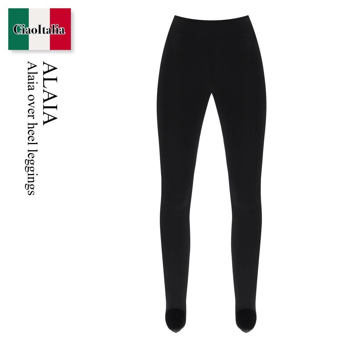 アズディンアライア / Alaia Over Heel Leggings / AA9B11015M546 / AA9B11015M546 995 / AA9B11015M546995 / スパッツ・レギンス / 「正規品補償」「VIP価格販売」「お買い物サポート」