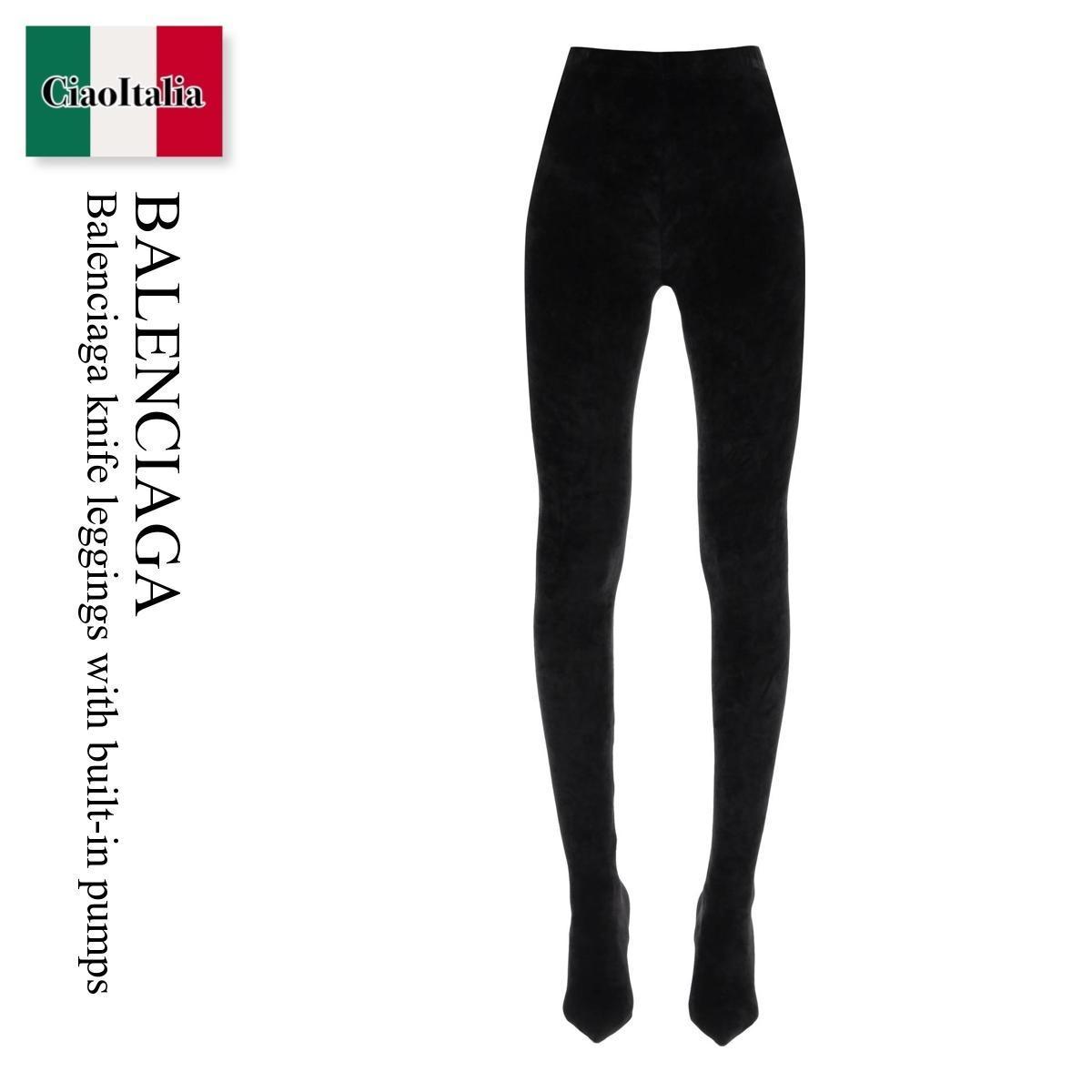 Х󥷥 / Balenciaga Knife Leggings With Built-In Pumps / 751656 TOV10 / 751656 TOV10 1000 / 751656TOV101000 / 751656TOV10 / ѥåġ쥮 / סVIPס֤㤤ʪݡȡ