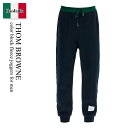 【数量限定・在庫限り・早い者勝ち!】 トム ブラウン / Thom Browne Color Block Fleece Joggers For Men / MJ...