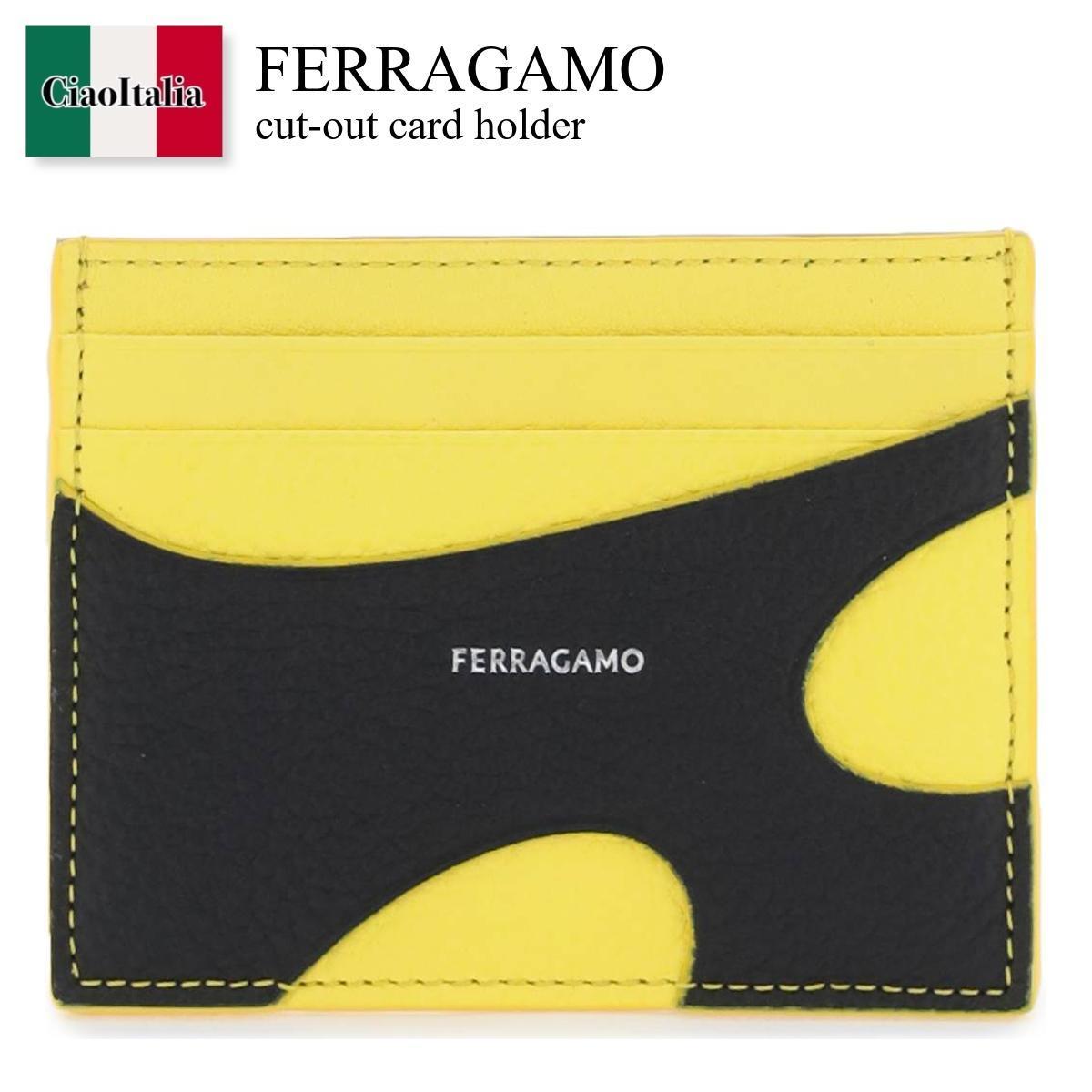 フェラガモ 名刺入れ フェラガモ / Ferragamo Cut-Out Card Holder / 6612610770118 / 6612610770118 005NY / 6612610770118005NY / カードケース・名刺入れ / 「正規品補償」「VIP価格販売」「お買い物サポート」