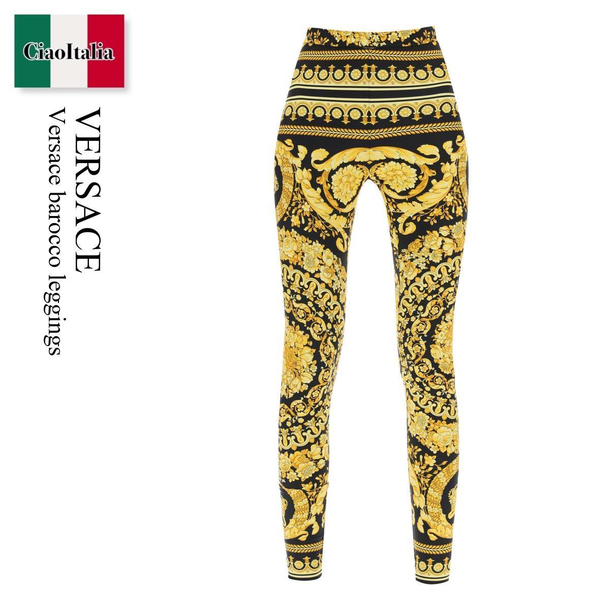 FT[`F / Versace Barocco Leggings / 1003900 1A04239 / 1003900 1A04239 5B000 / 10039001A042395B000 / 10039001A04239 / XpbcEMX / uKi⏞vuVIPi̔vuT|[gv