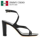【数量限定・在庫限り・早い者勝ち!】 ジミーチュウ / Jimmy Choo Asia 85 Sand / AZIE 85 NAP / AZIE 85 NAP BLCK / AZIE85NAPBLCK / AZIE85NAP / サンダル・ミュール(4)