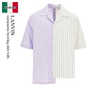【数量限定・在庫限り・早い者勝ち!】 ランバン / Lanvin Asymmetric Bowling Shirt With / RM SI0014 5973 ...