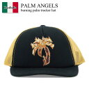 【数量限定・在庫限り・早い者勝ち!】 パームエンジェルス / Palm Angels Burning Palm Trucker Hat / PMLB105F24FAB002 / PMLB105F24FAB002 1076 / PMLB105F24FAB0021076 / キャップ(4)