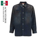 【数量限定・在庫限り・早い者勝ち!】 アクネストゥディオス / Acne Studios Unisex Denim Shirt For All / CB0081...
