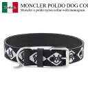 【数量限定・在庫限り・早い者勝ち!】 モンクレール / Moncler X Poldo Nylon Collar With Monogram / 3G000 0...