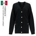 【数量限定・在庫限り・早い者勝ち!】 ヴェルサーチェ / Versace Boxy Wool And Cashmere Cardigan / 1014091 1...
