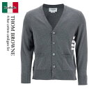 【数量限定・在庫限り・早い者勝ち!】 トム ブラウン / Thom Browne 4-Bar Cotton Cardigan For / MKC581A Y30...