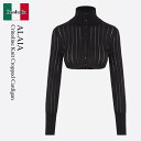【数量限定・在庫限り・早い者勝ち!】 アズディンアライア / Alaia Crinoline Knit Cropped Cardigan / AA9S02234...