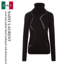 【数量限定・在庫限り・早い者勝ち!】 サンローラン / Saint Laurent Wool And Mohair Blend Turtleneck With ...