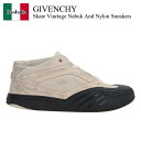 【数量限定・在庫限り・早い者勝ち!】 ジバンシィ / Givenchy Skate Vinrtage Nabuk And Nylon Sneakers / BH...