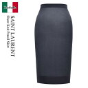 【数量限定・在庫限り・早い者勝ち!】 サンローラン / Saint Laurent Sheer Knit Pencil Skirt / 811119 Y75YK...