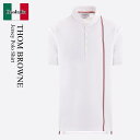 トム ブラウン / Thom Browne Jersey Polo Shirt / MJP196AJ0138 / MJP196AJ0138 100 / MJP1...
