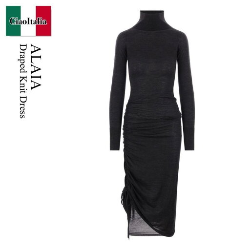【数量限定・在庫限り・早い者勝ち!】 アズディンアライア / Alaia Draped Knit Dress / AA9R24896M / AA9R24896M 894994 / AA9R24896M894994 / ワンピース 【数量限定・在庫限り・早い者勝ち!】 アズディンアライア / Alaia Draped Knit Dress / AA9R24896M / AA9R24896M 894994 / AA9R24896M894994 / ワンピース
