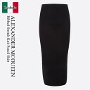 【数量限定・在庫限り・早い者勝ち!】 アレキサンダー・マックイーン / Alexander Mcqueen Ribbed Stretch Knit Pencil...