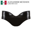 【数量限定・在庫限り・早い者勝ち!】 アレキサンダー・マックイーン / Alexander Mcqueen Leather Belt Corset / 7471...