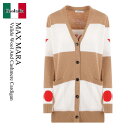 【数量限定・在庫限り・早い者勝ち!】 マックスマーラ / Max Mara Valido Wool And Cashmere Cardigan / 242134...