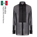 【数量限定・在庫限り・早い者勝ち!】 プラダ / Prada Organza Shirt With Plastron / P424GS F0002 / P424...