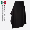 【数量限定・在庫限り・早い者勝ち!】 ボッテガ・ヴェネタ / Bottega Veneta Double Canvas Asymmetric Skirt / 7...