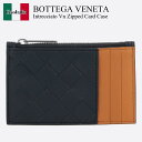 【数量限定・在庫限り・早い者勝ち!】 ボッテガ・ヴェネタ / Bottega Veneta Intrecciato Vn Zipped Card Case / ...