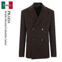 【数量限定・在庫限り・早い者勝ち!】 プラダ / Prada Double-Breasted Gabardine Jacket / UGI302 F0192 /...
