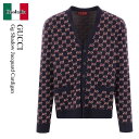 【数量限定・在庫限り・早い者勝ち!】 グッチ / Gucci Gg Shadow Jacquard Cardigan / 801705 XKEAP / 8017...