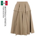 【数量限定・在庫限り・早い者勝ち!】 ボッテガ・ヴェネタ / Bottega Veneta Poplin Round Skirt / 771700 VA5Y0 ...