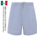 【数量限定・在庫限り・早い者勝ち!】 ブルネロクチネリ / Brunello Cucinelli Nylon Swim Shorts With Logo Emb...