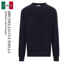 【数量限定・在庫限り・早い者勝ち!】 ブルネロクチネリ / Brunello Cucinelli Ribbed Cotton Sweater / M285028...