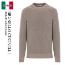 【数量限定・在庫限り・早い者勝ち!】 ブルネロクチネリ / Brunello Cucinelli Ribbed Cotton Sweater / M285028...