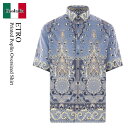 【数量限定・在庫限り・早い者勝ち!】 エトロ / Etro Printed Poplin Oversized Shirt / MRIC0 883 / MRIC0...