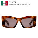 【数量限定・在庫限り・早い者勝ち!】 グッチ / Gucci Interlocking G Wool And Silk Tie / 765058 4E652 / 765058 4E652 9800 / 7650584E652 / 7650584E6529800 / サングラス