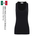 【数量限定・在庫限り・早い者勝ち!】 ブルネロクチネリ / Brunello Cucinelli Ribbed Jersey Tank Top / M0TC83...