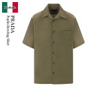 【数量限定・在庫限り・早い者勝ち!】 プラダ / Prada Poplin Bowling Shirt / UCS414 F0161 / UCS414 SUMO...
