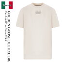 【数量限定・在庫限り・早い者勝ち!】 ゴールデングース / Golden Goose Deluxe Brand Care Label Print Cotton ...