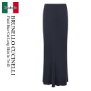 【数量限定・在庫限り・早い者勝ち!】 ブルネロクチネリ / Brunello Cucinelli Fluid Bias-Cut Long Skirt In Tw...