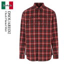 【数量限定・在庫限り・早い者勝ち!】 ディースクエアード / Dsquared2 Check Flannel Shirt / S74DM0918 D35161 ...