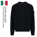 【数量限定・在庫限り・早い者勝ち!】 ストーンアイランド / Stone Island Jersey Sweatshirt With Logo Badge / ...