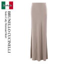 【数量限定・在庫限り・早い者勝ち!】 ブルネロクチネリ / Brunello Cucinelli Satin Cady Mermaid Skirt / M0H3...