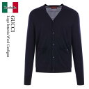 【数量限定・在庫限り・早い者勝ち!】 グッチ / Gucci Logo Intarsia Wool Cardigan / 822599 XKEP1 / 8225...