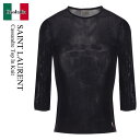【数量限定・在庫限り・早い者勝ち!】 サンローラン / Saint Laurent Cassandre Top In Knit / 819910 Y75WA /...