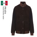 【数量限定・在庫限り・早い者勝ち!】 プラダ / Prada Suede Bomber Jacket / 58A216 F0003 / 58A216 SOOO1...