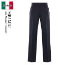 【数量限定・在庫限り・早い者勝ち!】 ミュウミュウ / Miu Miu Kid Mohair Trousers / MP1878 SOOO12I1 / MP18...