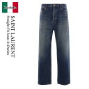 【数量限定・在庫限り・早い者勝ち!】 サンローラン / Saint Laurent Straight-Fit Jeans In Denim / 821989 Y...