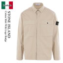【数量限定・在庫限り・早い者勝ち!】 ストーンアイランド / Stone Island Cotton Shirt With Logo Badge / 12000...