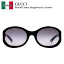【数量限定・在庫限り・早い者勝ち!】 グッチ / Gucci Round Frame Sunglasses In Acetate / 831871 J0740 / 831871 J0740 1012 / 831871J0740 / 831871J07401012 / サングラス