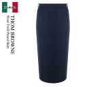 【数量限定・在庫限り・早い者勝ち!】 トム ブラウン / Thom Browne Wool Twill Pencil Skirt / FGCA12AF0746 ...