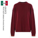 【数量限定・在庫限り・早い者勝ち!】 グッチ / Gucci Wool And Cashmere Oversize Sweater / 810341 XKEWI...